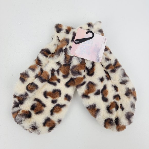 New Lot Womens Willow & Ruby Leopard Mittens + Simply Petals Scarf & Headwrap - Picture 3 of 10